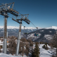 Les Collons-La Trabanta, Februar 2023