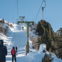 Schlepplift La Cheminée, Februar 2023