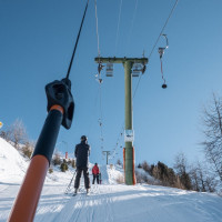 Schlepplift La Cheminée, Februar 2023