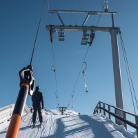 Schlepplift La Cheminée, Februar 2023