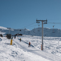 Schlepplift Les Chottes, Februar 2023