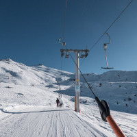 Schlepplift Les Chottes, Februar 2023