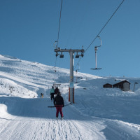 Schlepplift Les Chottes, Februar 2023