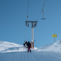 Schlepplift Les Chottes, Februar 2023