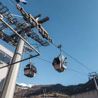 Kabinenbahn Le Châble-Verbier, März 2026