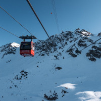 Kabinenbahn Croix des Ruinettes-Les Attelas, März 2026