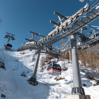 Kabinenbahn La Tzoumaz-Savoleyres, März 2026