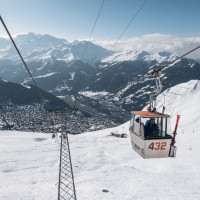 Kabinenbahn Verbier-Savoleyres, März 2026