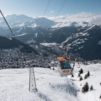 Kabinenbahn Verbier-Savoleyres, März 2026