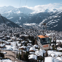 Kabinenbahn Verbier-Savoleyres, März 2026