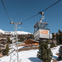 Kabinenbahn Verbier-Savoleyres, März 2026