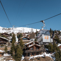 Kabinenbahn Verbier-Savoleyres, März 2026
