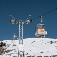 Kabinenbahn Verbier-Savoleyres, März 2026
