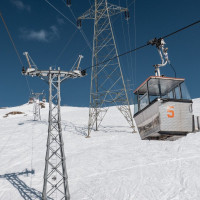 Kabinenbahn Verbier-Savoleyres, März 2026