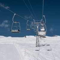 Sesselbahn Combe de la Tournelle-Tête des Savoleyres, März 2026