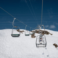 Sesselbahn Combe de la Tournelle-Tête des Savoleyres, März 2026