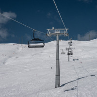 Kombibahn Les Planards-Savoleyres, März 2026