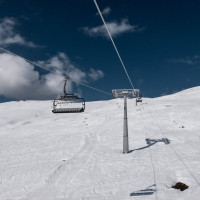 Kombibahn Les Planards-Savoleyres, März 2026
