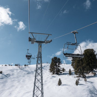 Sesselbahn Le Tallay-Tête de Creusis, März 2026