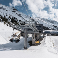 Talstation der Kombibahn Les Planards-Savoleyres, März 2026