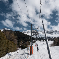 Schlepplift Le Rouge, März 2026