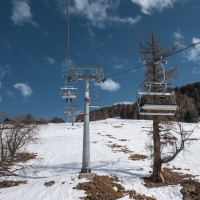 Sesselbahn Siviez-Combartseline, März 2026