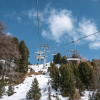 Sesselbahn Siviez-Combartseline, März 2026