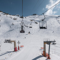 Sesselbahn La Meina-Greppon Blanc, März 2026