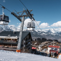 Kabinenbahn Haute Nendaz-Tracouet, März 2026