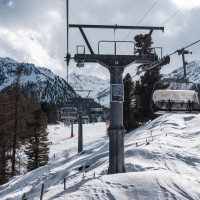 Sesselbahn Siviez-Pra Comoun-Tortin, März 2026