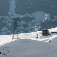 Luftseilbahn La Chaux-Col des Gentianes, März 2026