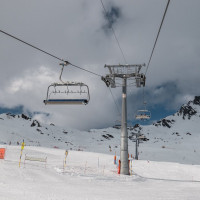 Sesselbahn La Chaux-Col Brunet, März 2026