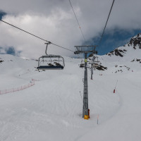 Sesselbahn La Chaux-Col Brunet, März 2026