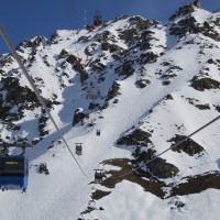 Funitel Croix des Ruinettes-Attelas, Februar 2012