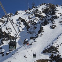 Funitel Croix des Ruinettes-Attelas, Februar 2012