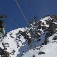 Funitel Croix des Ruinettes-Attelas, Februar 2012