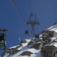 Funitel Croix des Ruinettes-Attelas, Februar 2012