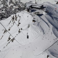 Luftseilbahn Attelas-Mont Gélé, Februar 2012