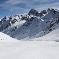 Abfahrtsroute Mont Gélé-Tortin, Februar 2012
