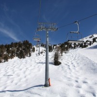 Sesselbahn Siviez-Combatseline, Februar 2012