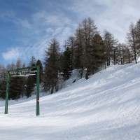 Stillgelegter Schlepplift Combyre, Februar 2012