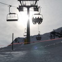 Sesselbahn Les Collons-L'Etherolla, Februar 2012