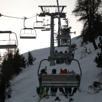 Sesselbahn Les Collons-L'Etherolla, Februar 2012