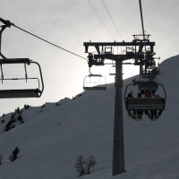 Sesselbahn Les Collons-L'Etherolla, Februar 2012