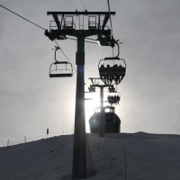Sesselbahn Les Collons-L'Etherolla, Februar 2012