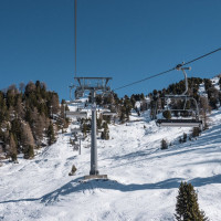 Sesselbahn Siviez-Combatseline, Februar 2023