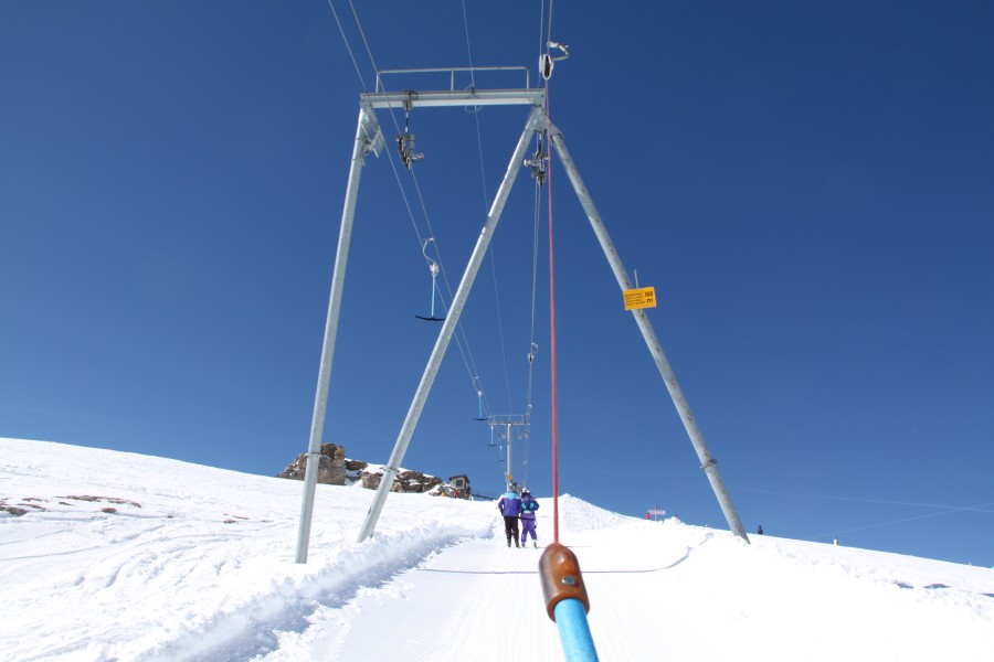 Schlepplift Quille du Diable, März 2011