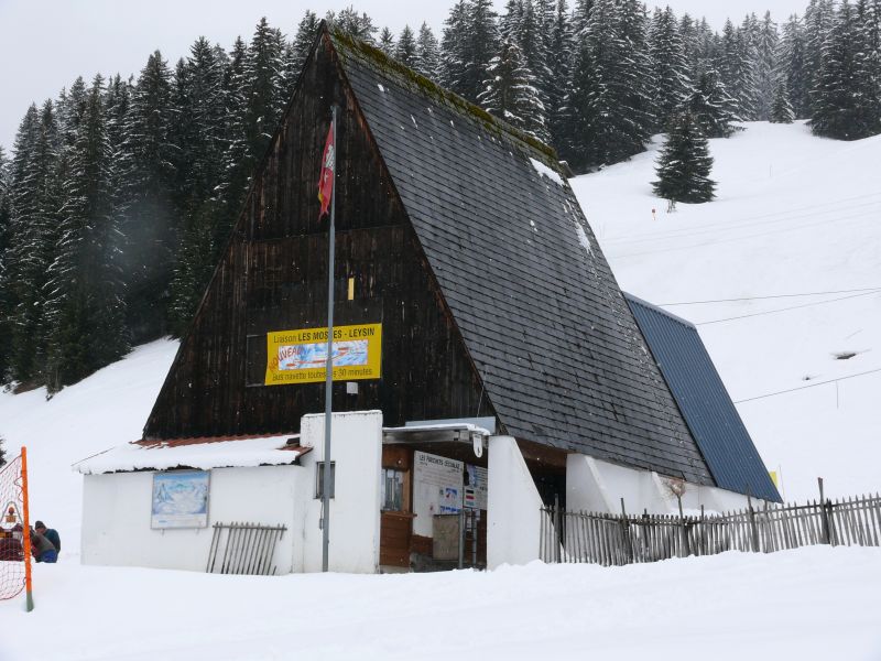Schlepplift Les Parchets 1, März 2008