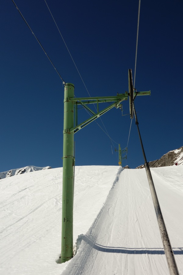 Schlepplift Parchets 1, März 2014