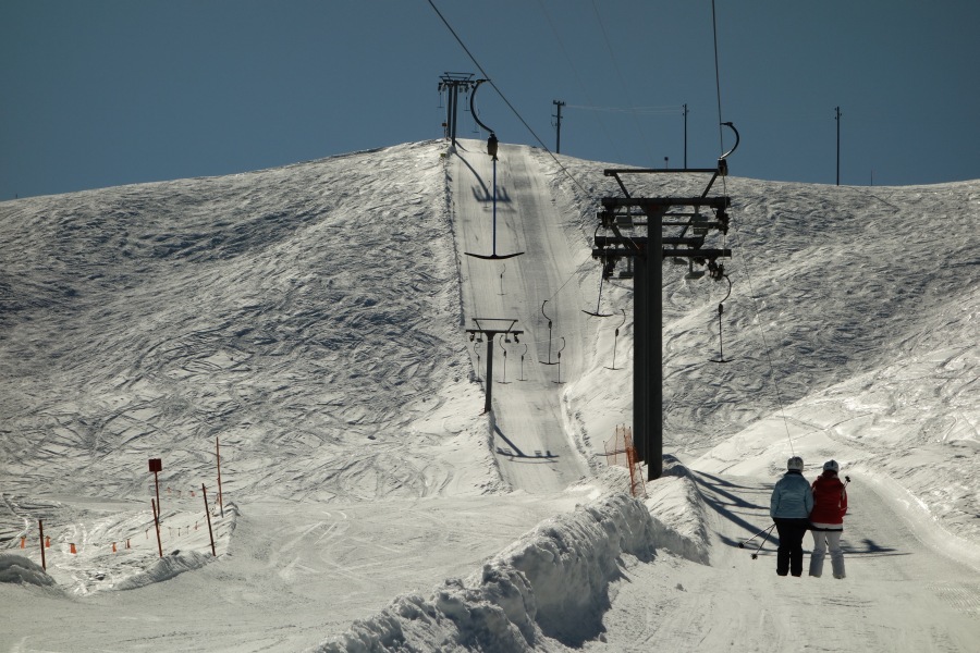 Schlepplift Mosette, März 2014